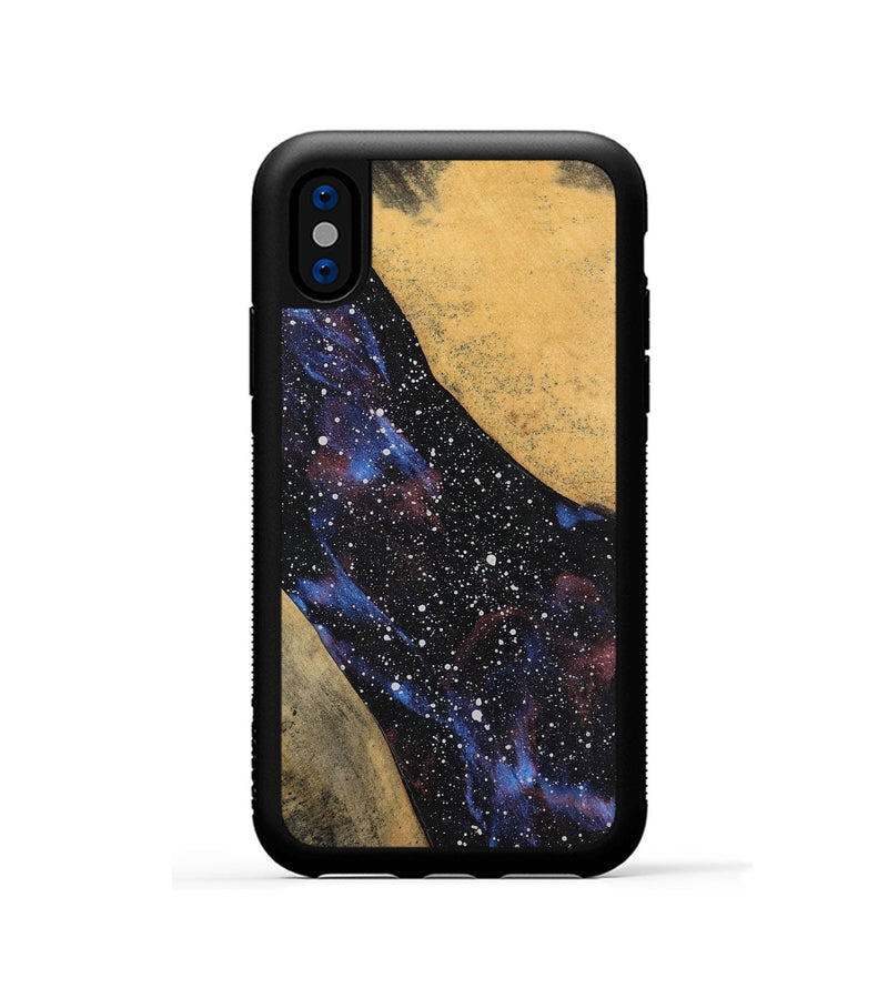 iPhone Xs Wood Phone Case - Tisha (Cosmos, 746527)