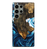 Galaxy S24 Ultra Wood Live Edge Phone Case - Khalani (Blue, 746533)