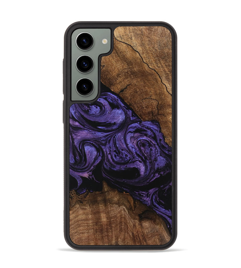 Galaxy S23 Plus Wood Phone Case - Pink (Purple, 746538)