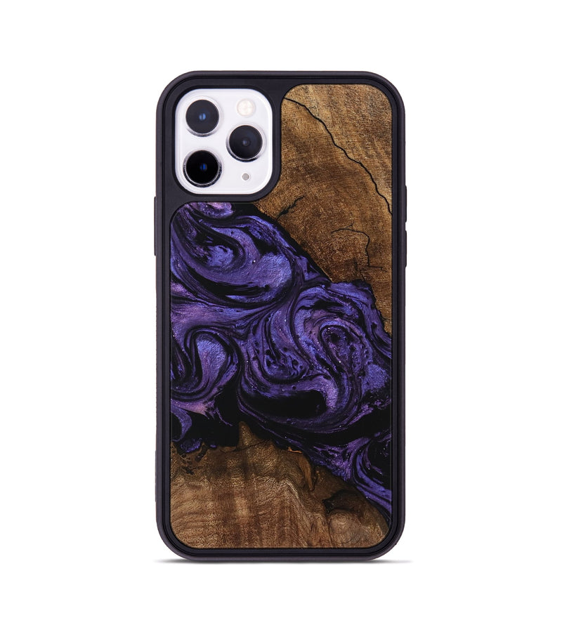 iPhone 11 Pro Wood Phone Case - Pink (Purple, 746538)