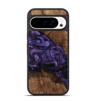 Pixel 9 Wood Phone Case - Pink (Purple, 746538)