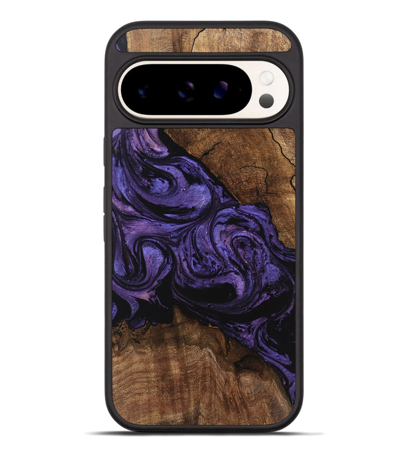 Pixel 9 Pro XL Wood Phone Case - Pink (Purple, 746538)