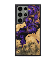 Galaxy S24 Ultra Wood Phone Case - Izaiah (Purple, 746539)