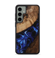 Galaxy S24 Plus Wood Phone Case - Althea (Blue, 746540)