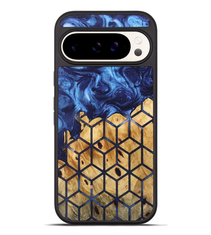 Pixel 9 Pro XL Wood Phone Case - Carmine (Pattern, 746541)