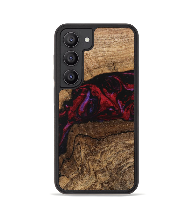 Galaxy S23 Wood Phone Case - Marlena (Red, 746545)