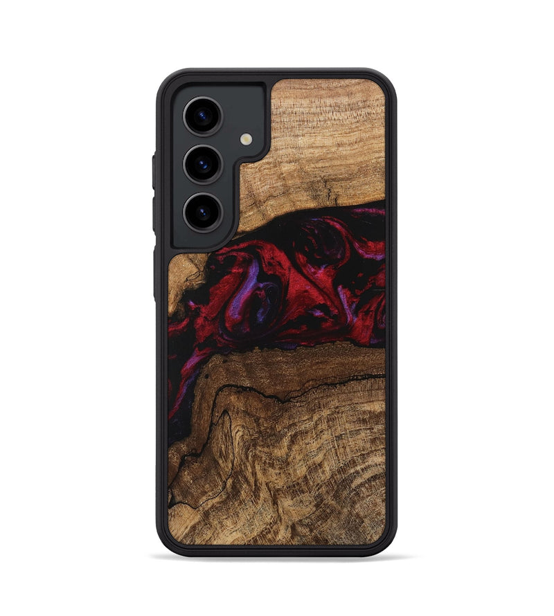 Galaxy S24 Wood Phone Case - Marlena (Red, 746545)