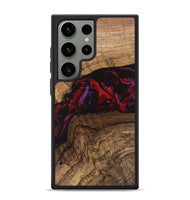 Galaxy S24 Ultra Wood Phone Case - Marlena (Red, 746545)