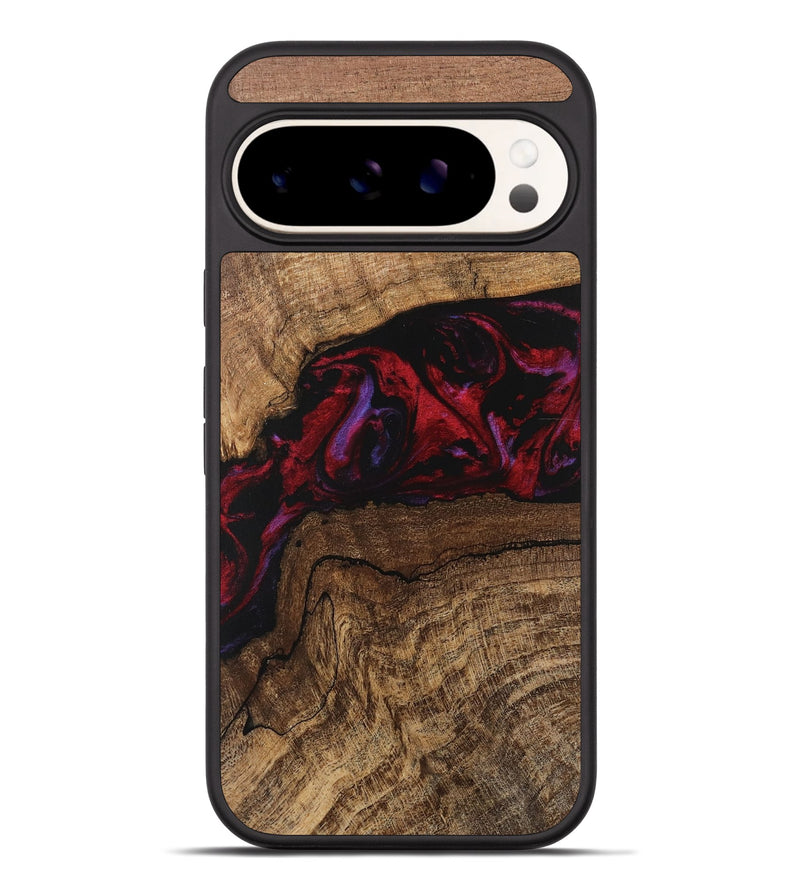 Pixel 9 Pro XL Wood Phone Case - Marlena (Red, 746545)