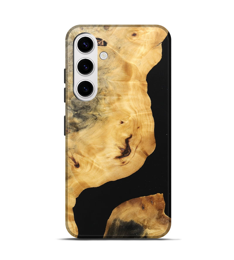 Galaxy S25 Wood Live Edge Phone Case - April (Wood Burl, 746571)