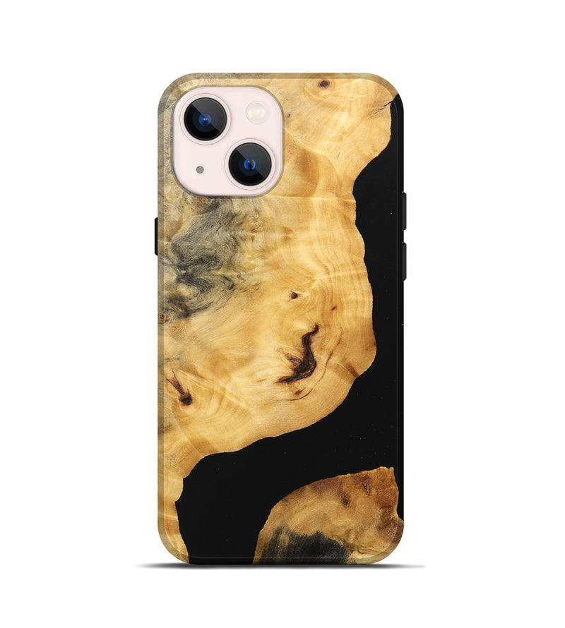 iPhone 13 mini Wood Live Edge Phone Case - April (Wood Burl, 746571)