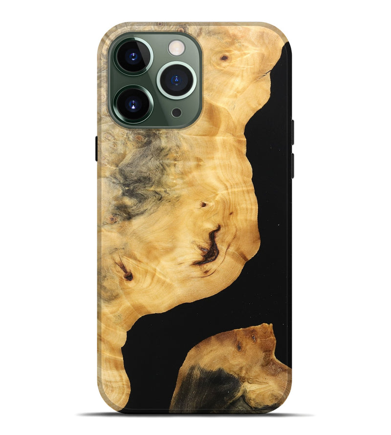 iPhone 13 Pro Max Wood Live Edge Phone Case - April (Wood Burl, 746571)