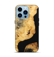 iPhone 14 Pro Wood Live Edge Phone Case - April (Wood Burl, 746571)