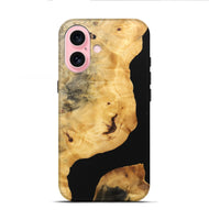 iPhone 16 Wood Live Edge Phone Case - April (Wood Burl, 746571)