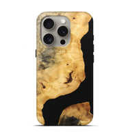 iPhone 16 Pro Wood Live Edge Phone Case - April (Wood Burl, 746571)