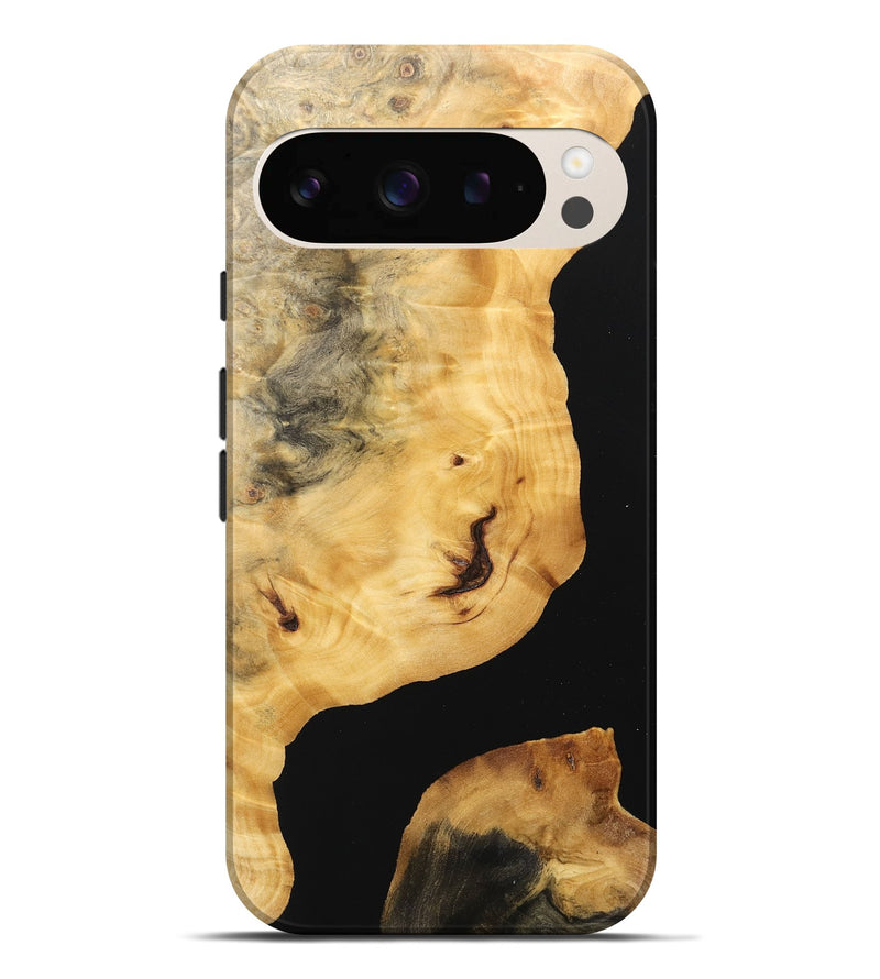 Pixel 9 Pro XL Wood Live Edge Phone Case - April (Wood Burl, 746571)