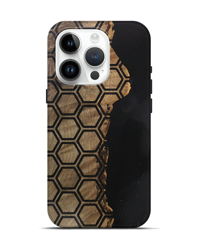 iPhone 15 Pro Wood Live Edge Phone Case - Eiden (Pattern, 746572)