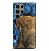 Galaxy S23 Ultra Wood Live Edge Phone Case - Rubye (Blue, 746586)