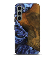 Galaxy S23 Plus Wood Live Edge Phone Case - Antone (Blue, 746587)