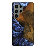 Galaxy S24 Ultra Wood Live Edge Phone Case - Antone (Blue, 746587)