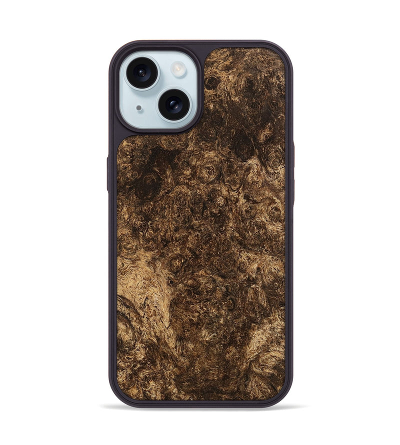 iPhone 15 Wood Phone Case - Lavar (Wood Burl, 746594)