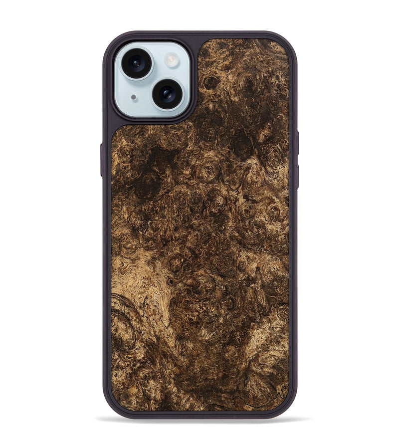 iPhone 15 Plus Wood Phone Case - Lavar (Wood Burl, 746594)