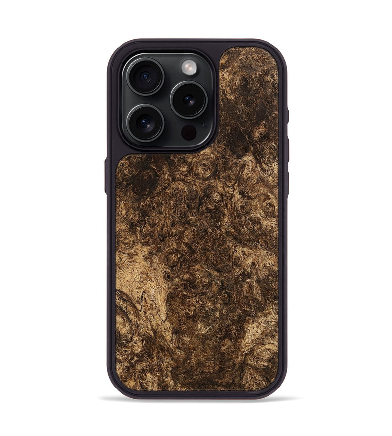 iPhone 15 Pro Wood Phone Case - Lavar (Wood Burl, 746594)