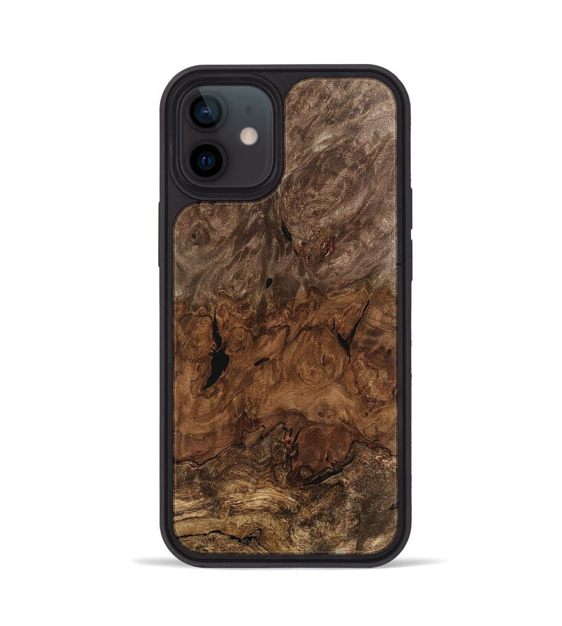 iPhone 12 Wood Phone Case - Zeke (Wood Burl, 746595)