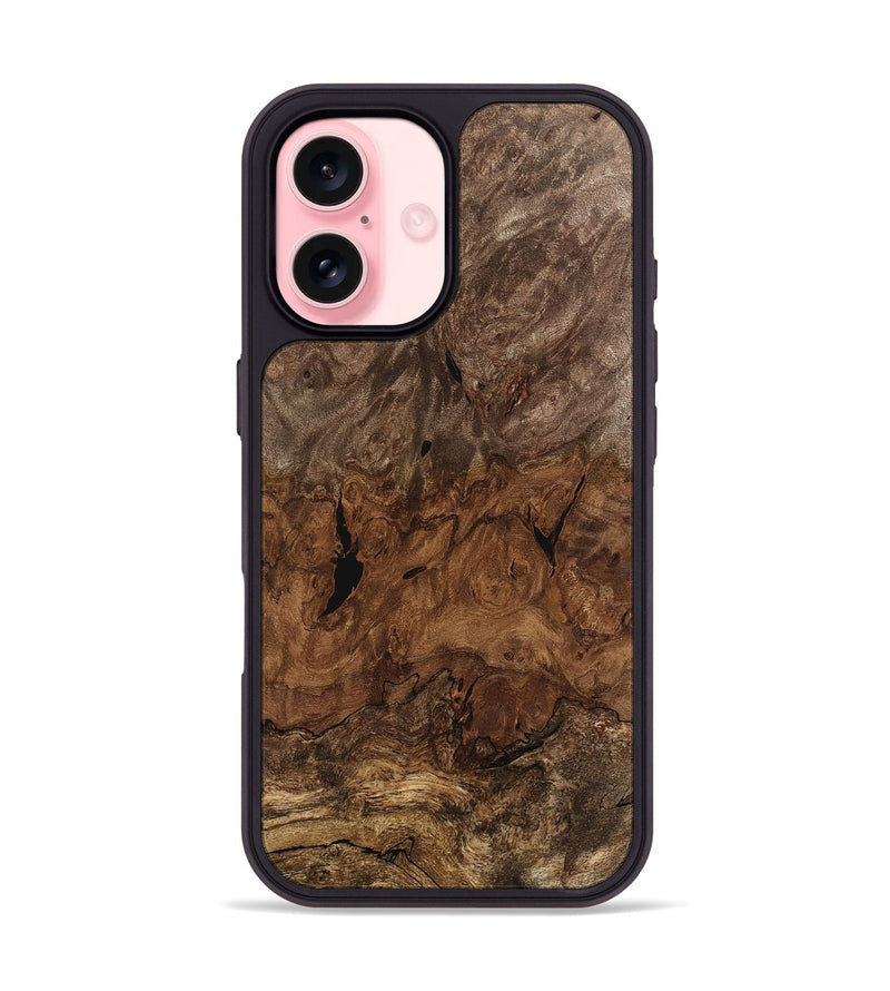 iPhone 16 Wood Phone Case - Zeke (Wood Burl, 746595)