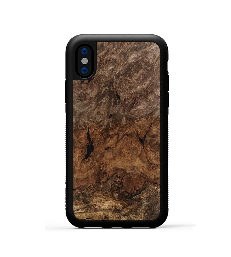 iPhone Xs Wood Phone Case - Zeke (Wood Burl, 746595)