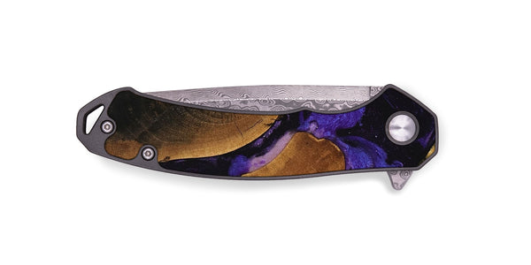 EDC Wood Pocket Knife - Belle (Purple, 746600)