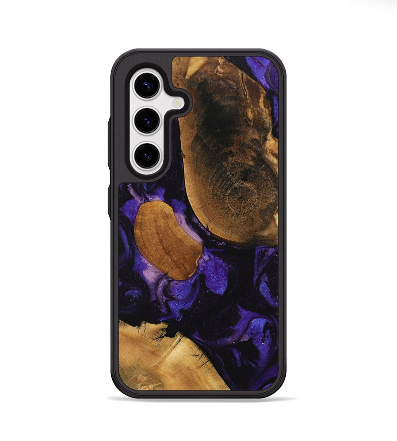 Galaxy S25 Wood Phone Case - Belle (Purple, 746600)