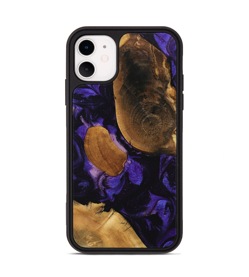 iPhone 11 Wood Phone Case - Belle (Purple, 746600)