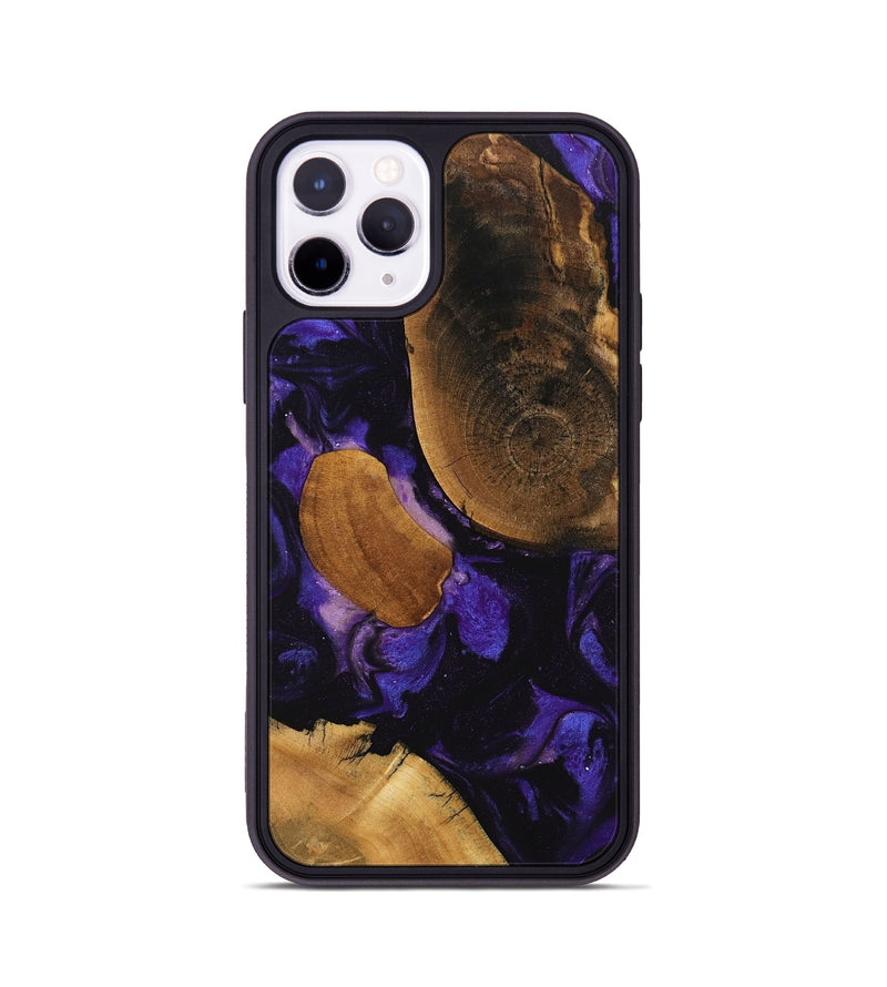 iPhone 11 Pro Wood Phone Case - Belle (Purple, 746600)