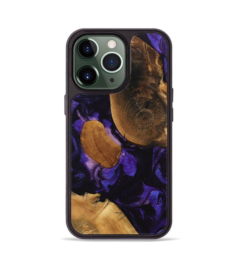 iPhone 13 Pro Wood Phone Case - Belle (Purple, 746600)