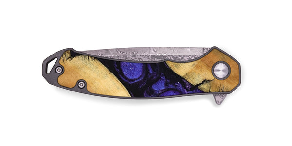 EDC Wood Pocket Knife - Alia (Purple, 746601)