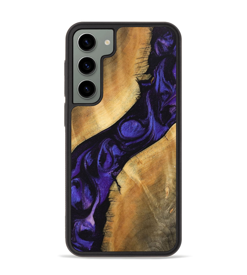 Galaxy S23 Plus Wood Phone Case - Alia (Purple, 746601)