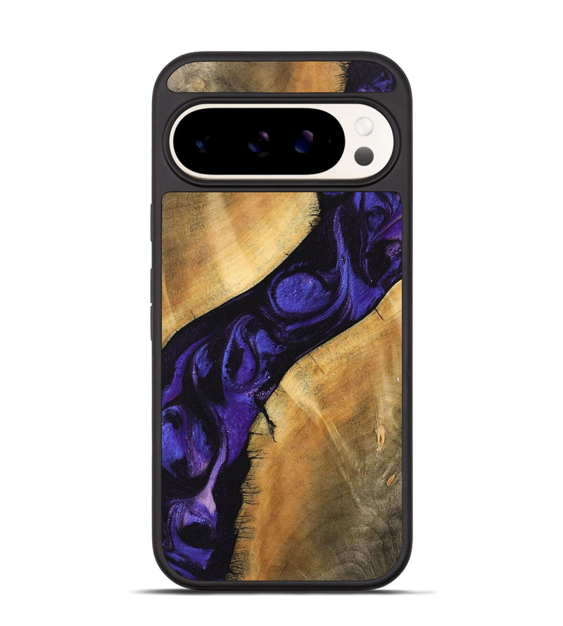 Pixel 9 Pro Wood Phone Case - Alia (Purple, 746601)