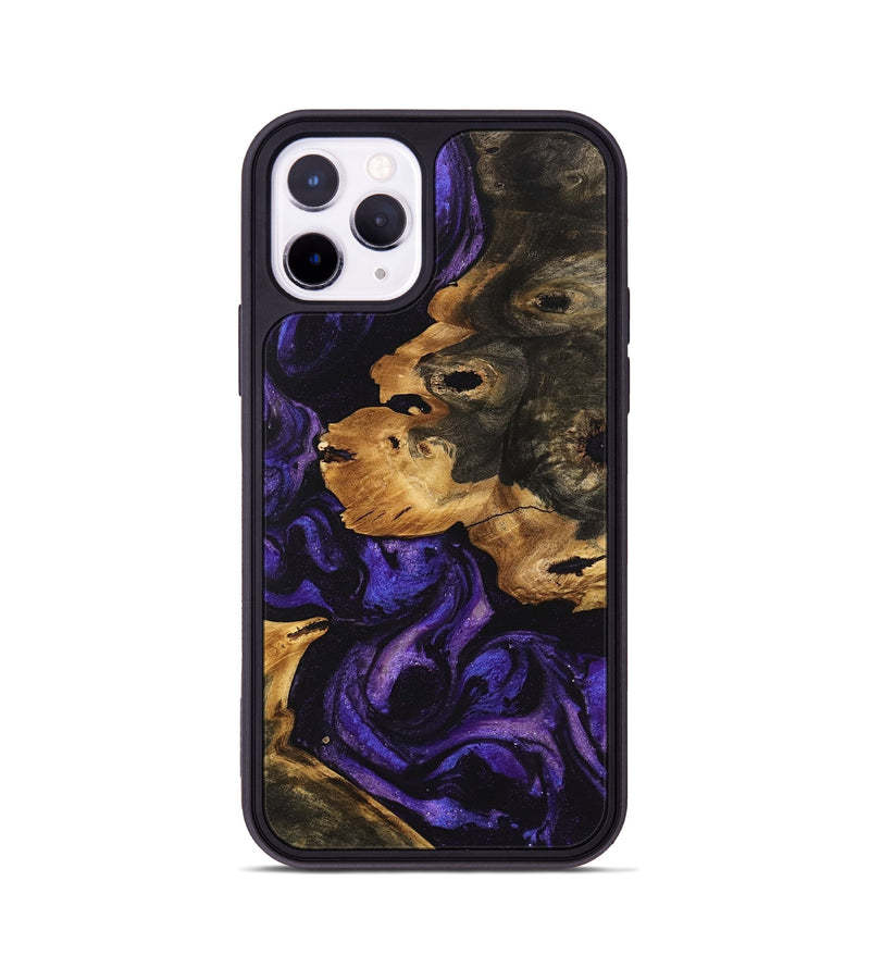 iPhone 11 Pro Wood Phone Case - Pamala (Purple, 746604)