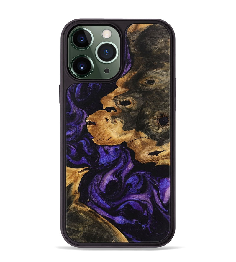 iPhone 13 Pro Max Wood Phone Case - Pamala (Purple, 746604)