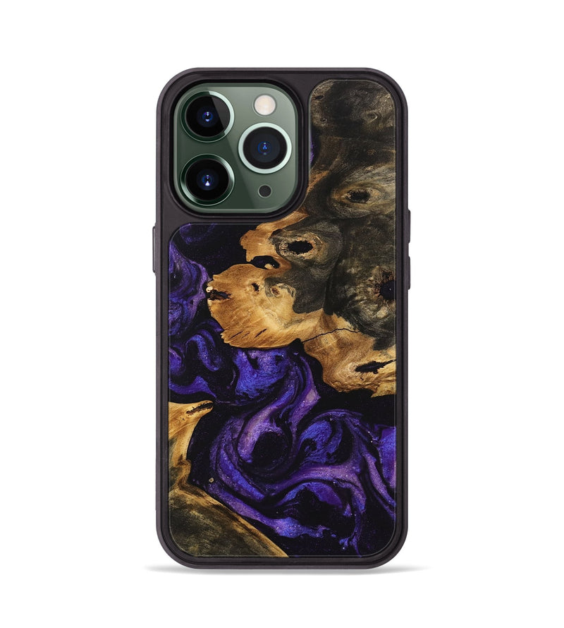 iPhone 13 Pro Wood Phone Case - Pamala (Purple, 746604)