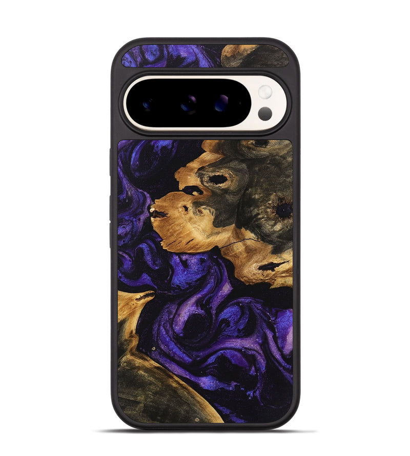 Pixel 9 Pro Wood Phone Case - Pamala (Purple, 746604)