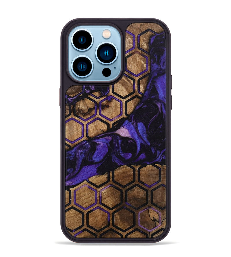 iPhone 14 Pro Max Wood Phone Case - Jenesis (Pattern, 746606)