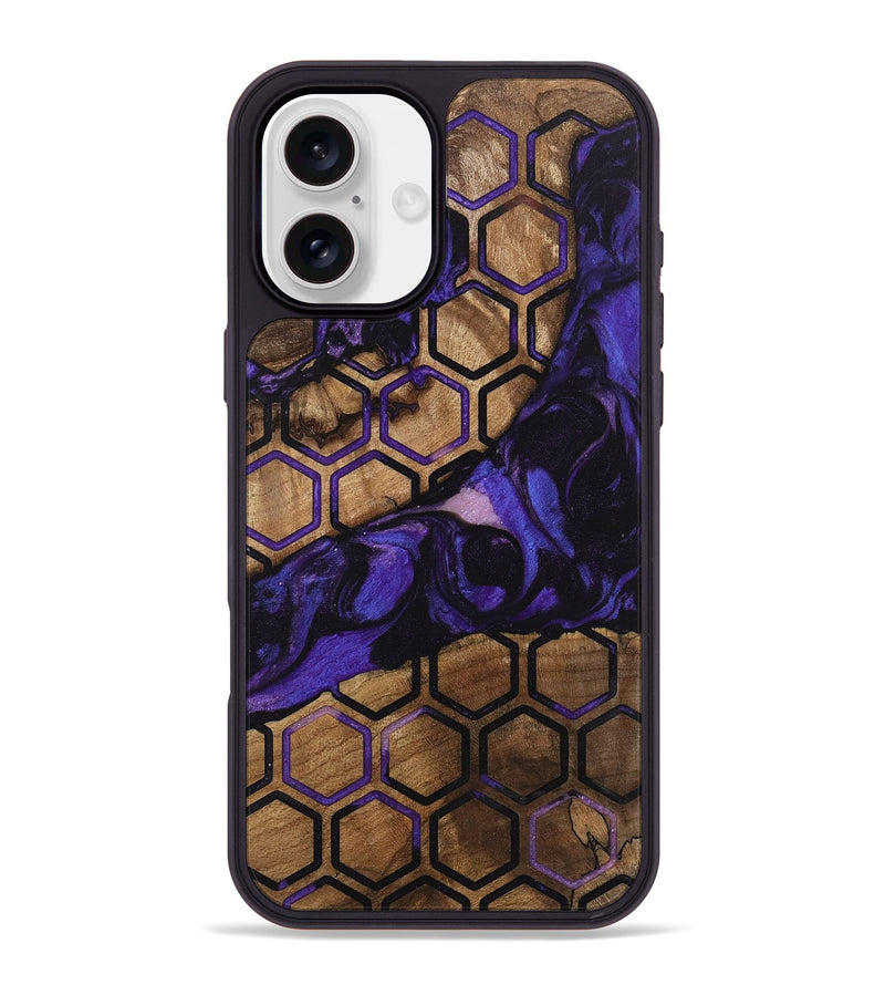 iPhone 16 Plus Wood Phone Case - Jenesis (Pattern, 746606)