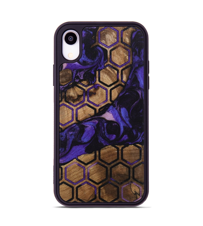 iPhone Xr Wood Phone Case - Jenesis (Pattern, 746606)