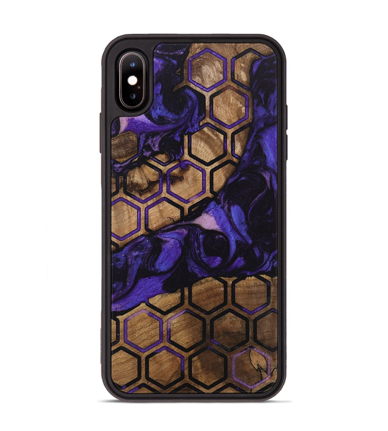 iPhone Xs Max Wood Phone Case - Jenesis (Pattern, 746606)