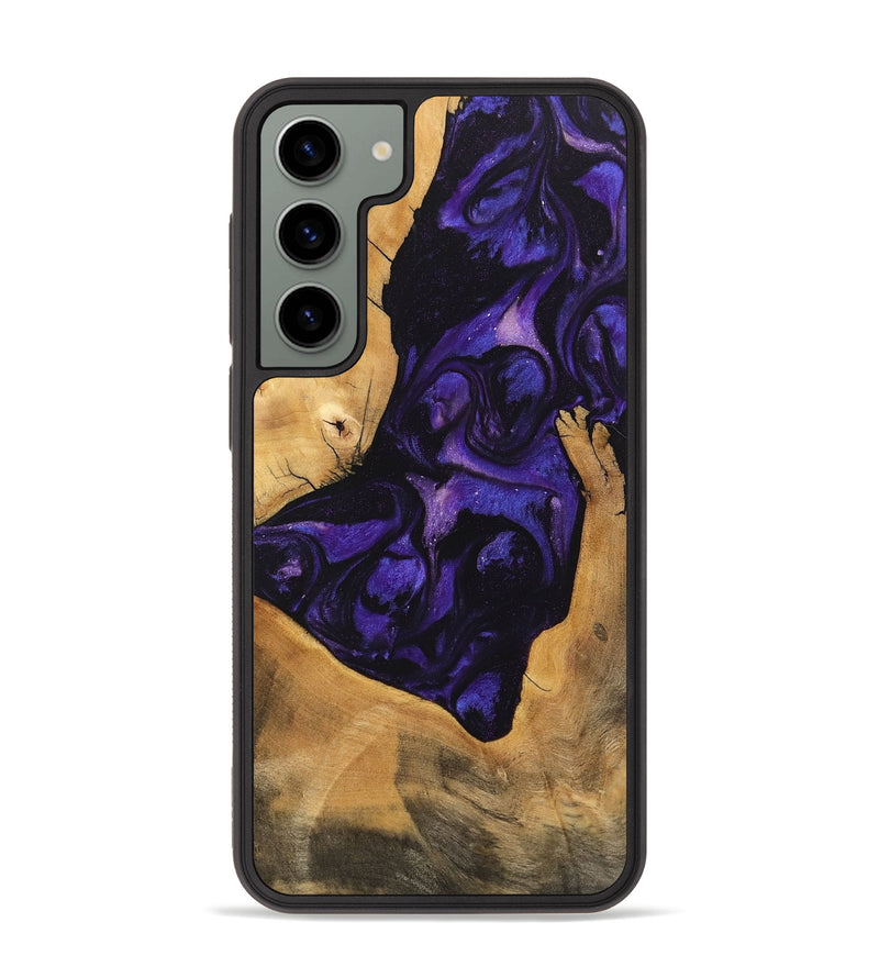 Galaxy S23 Plus Wood Phone Case - Kohen (Purple, 746608)