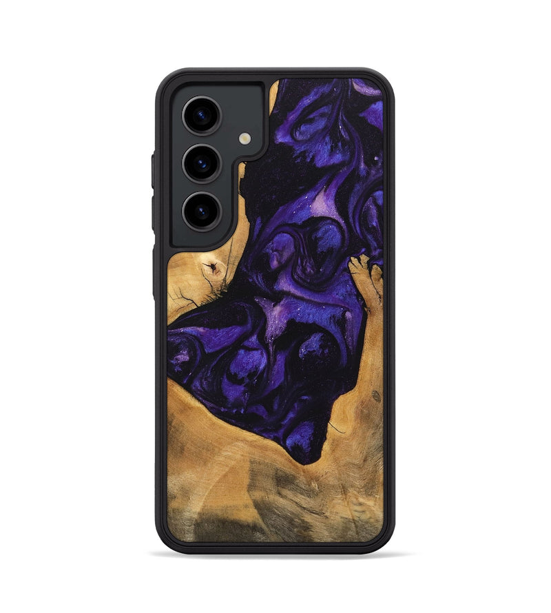 Galaxy S24 Wood Phone Case - Kohen (Purple, 746608)