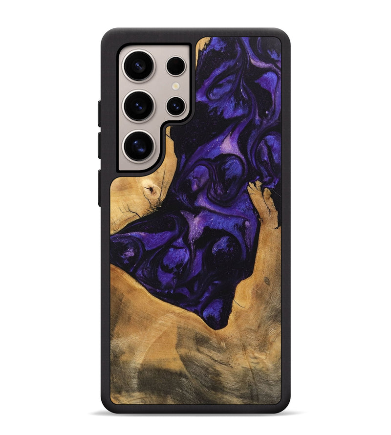 Galaxy S25 Ultra Wood Phone Case - Kohen (Purple, 746608)