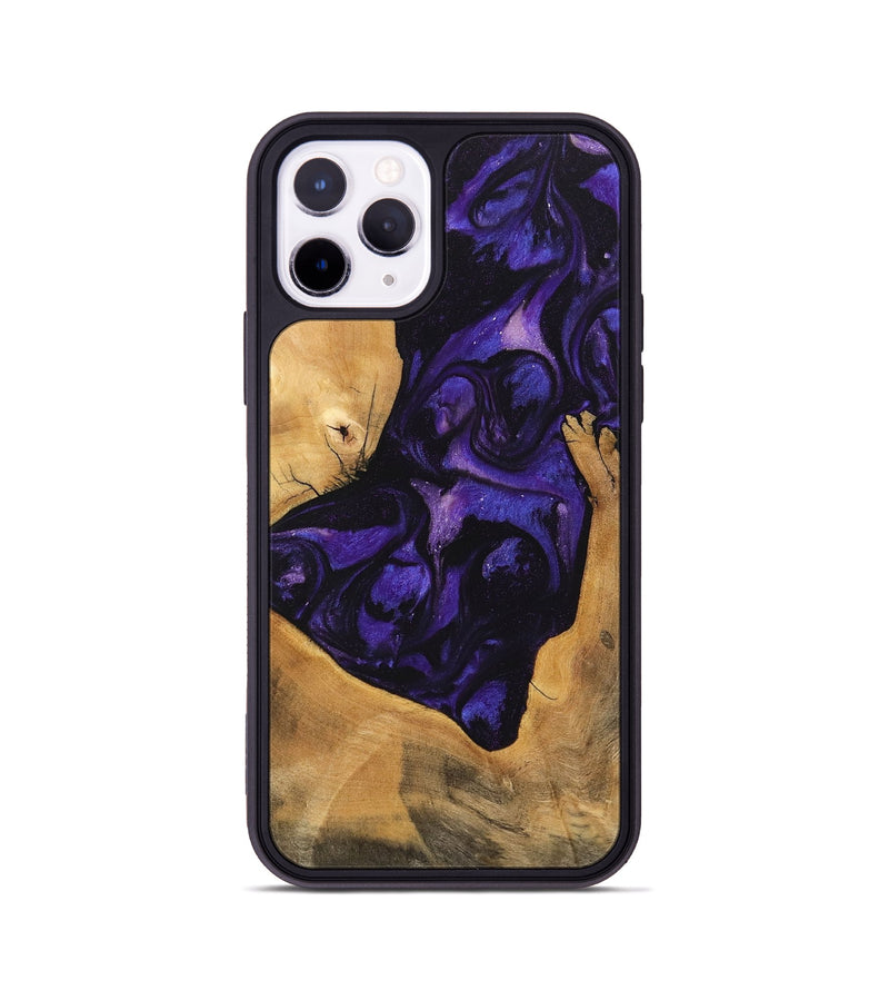 iPhone 11 Pro Wood Phone Case - Kohen (Purple, 746608)